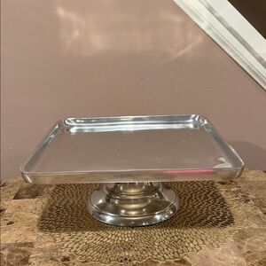 Williams Sonoma SoHo Square Pedestal Tray